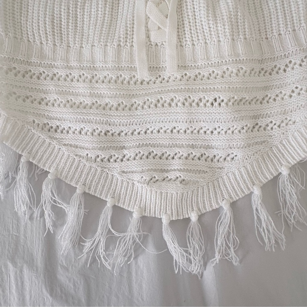 No Boundaries | Sz XS (1) Junior | Fringe-Hem Knit Tank | EUC - Picture 3 of 8